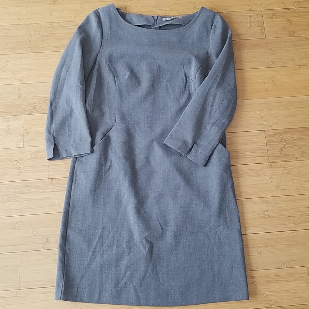 GAP grey sheath dress